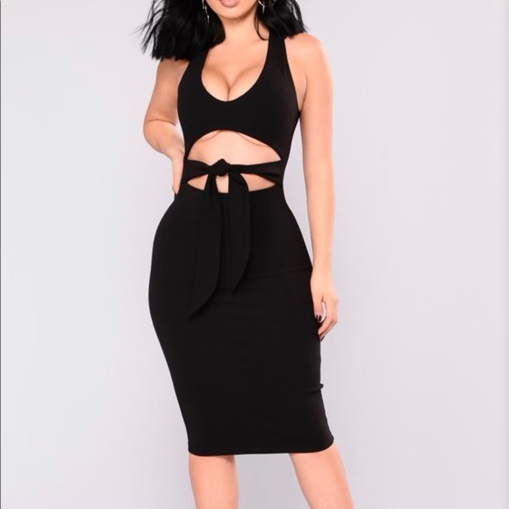 Fashion Nova Black Dress